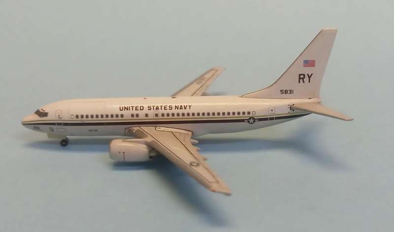 Boeing C-40 United States Navy - 1/400 Scale (Gemini Jets)(GJUSN295)(PW1405)