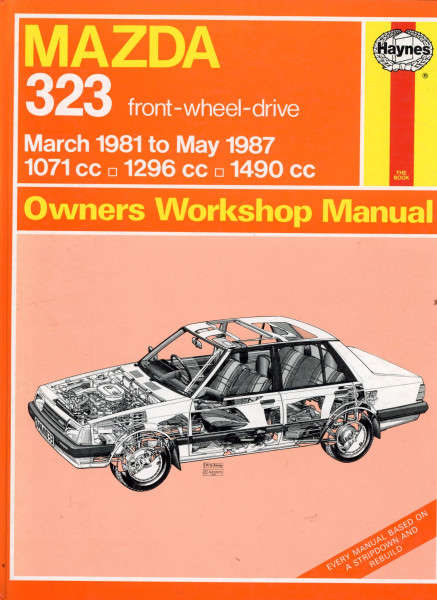 Mazda 323 FWD March 1981 - May 1987 Workshop Manual (H1033)