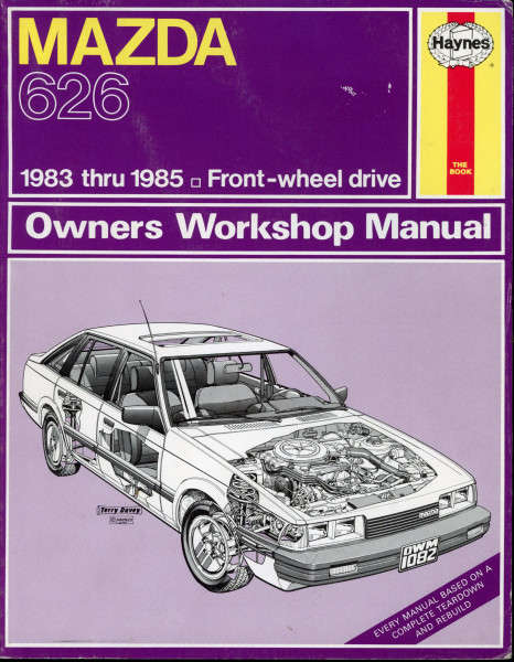 Mazda 626 1983 thru 1985 Front-wheel Drive Workshop Manual (H1082)