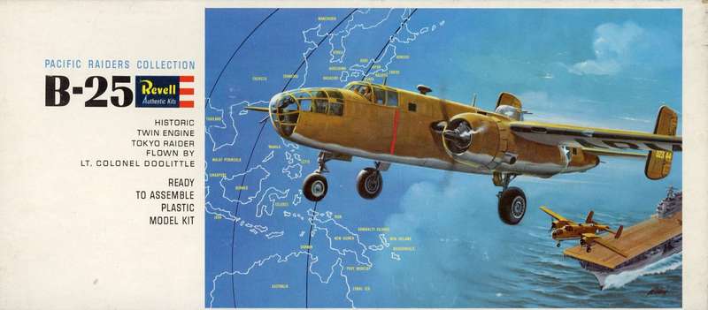 B-25 Mitchell - 1/64 Scale (Revell)(H-238)(ON0302)
