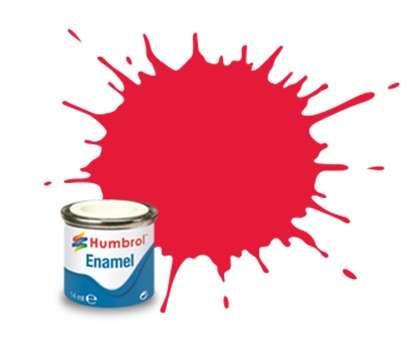 Arrow Red Gloss Enamel Paint 14ml (H238)(Humbrol)
