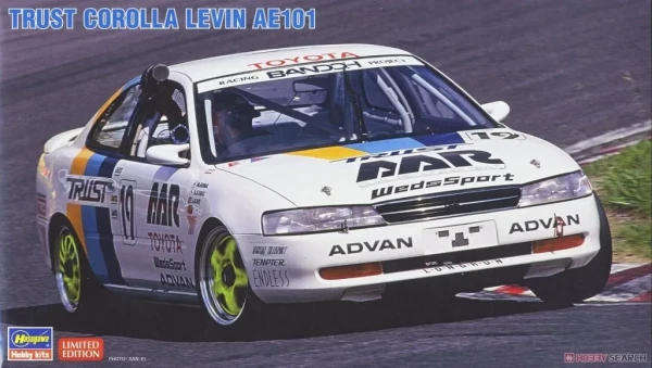 Toyota Corolla Levin AE101 - 1/24 Scale (Hasegawa 20463)