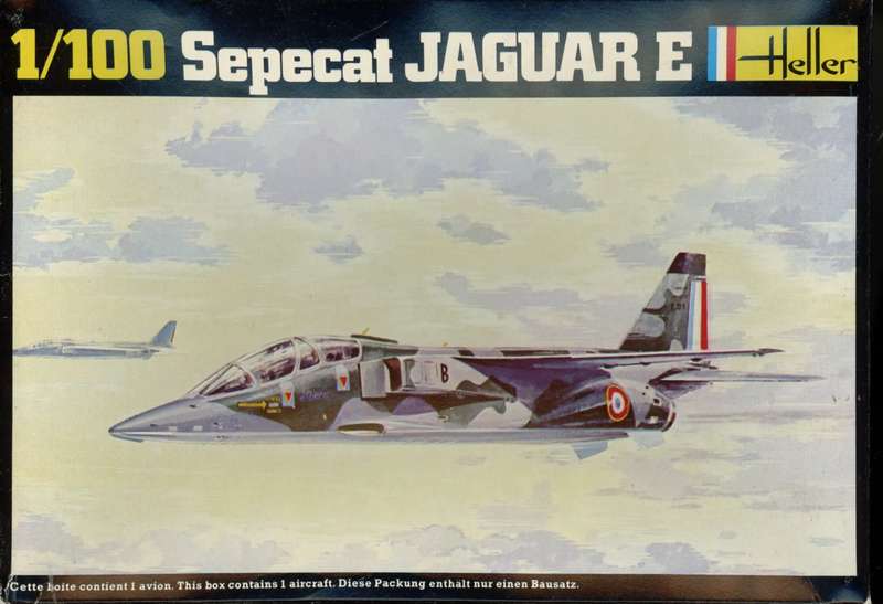 Sepecat Jaguar E - 1/100 Scale (Heller)(HEL017)(TH2389)