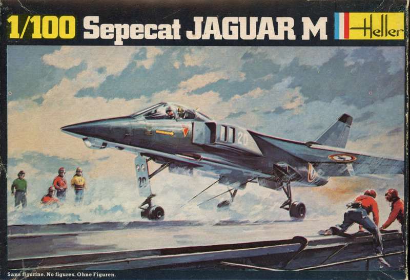 Sepecat Jaguar M - 1/100 Scale (Heller)(HEL018)(TH2386)