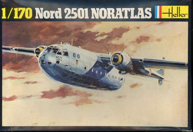 Nord 2501 Noratlas - 1/170 Scale (Heller)(HEL035)(TH2394)