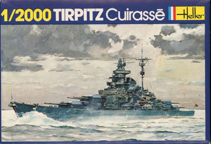 Tirpitz - 1/2000 Scale (Heller)(HEL052)(TH2432)