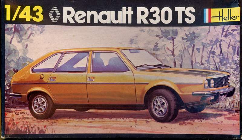 Renault R30 TS - 1/43 (Heller)(HEL163)(TH2452)