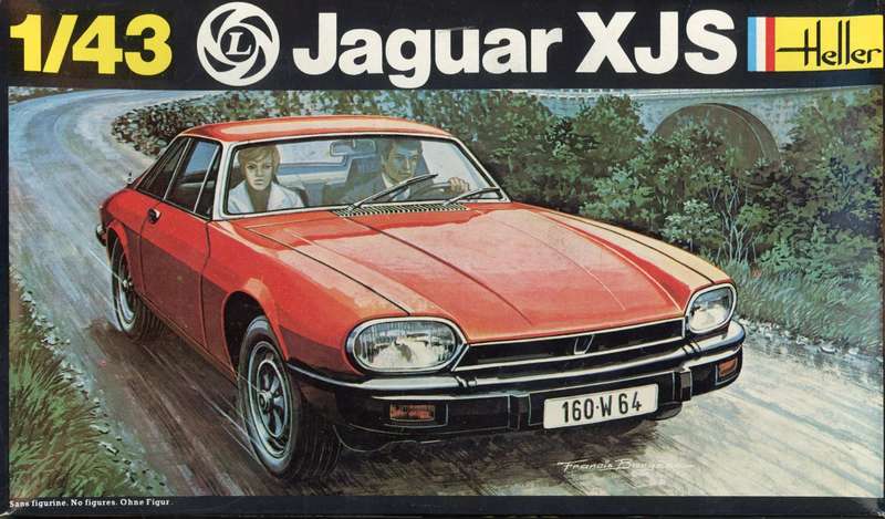 Jaguar XJS - 1/43 Scale (Heller)(HEL183)(TH2441)