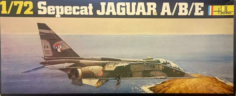 Sepecat Jaguar A/B/E - 1/72 Scale (Heller)(HEL263)(TH2416)