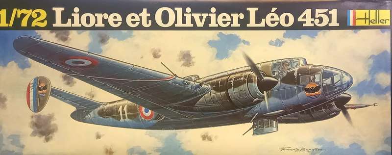 Liore et Olivier Leo 451 - 1/72 Scale (Heller)(HEL389)(TH2372)