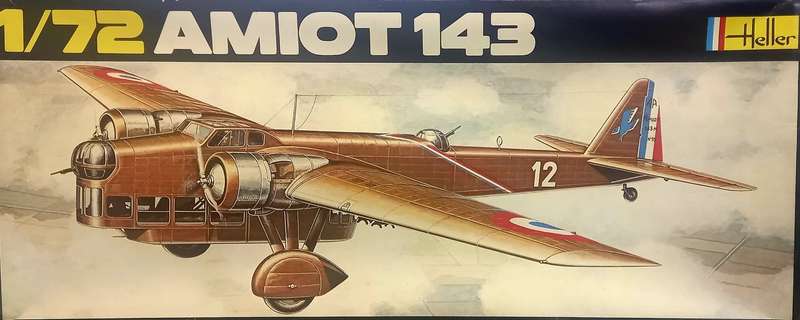 Amiot 143 - 1/72 Scale (Heller)(HEL390)(TH2378)