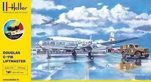 Douglas C-118 Liftmaster Starter Kit - 1/72 Scale (Heller 56317)