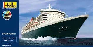 Starter Set Queen Mary 2 - 1/600 Scale (Heller 56626)