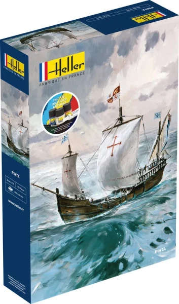 Starter Kit Pinta - 1/75 Scale (Heller 56816)