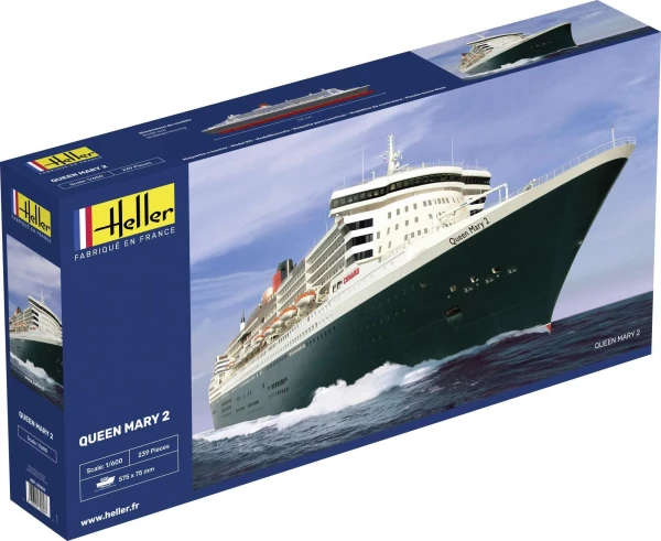 Queen Mary 2 Ocean Liner - 1/600 Scale (Heller 80626)