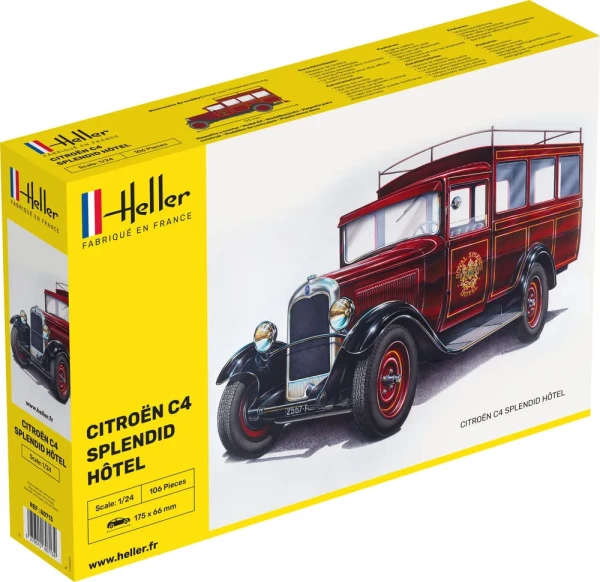 Citroen C4 "Spendid Hotel" - 1/24 Scale (Heller 80713)