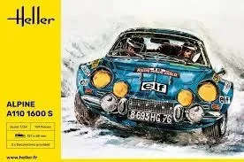 Alpine A110 (1600) - 1/24 Scale (Heller 80745)