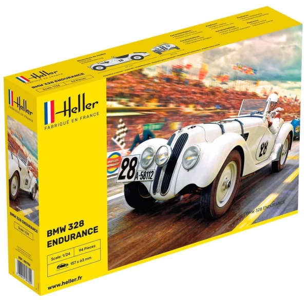 BMW 328 Endurance - 1/24 Scale (Heller 80782)