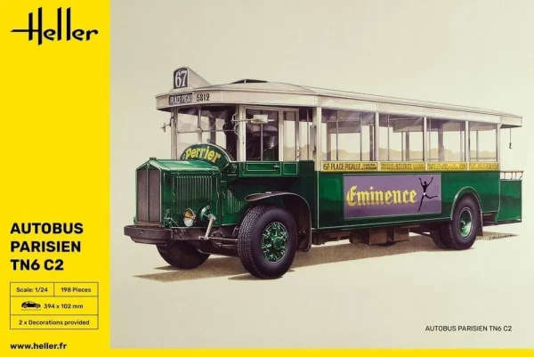 Autobus TN6 C2 - 1/24 Scale (Heller 80789)