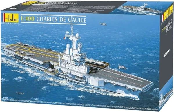 Charles de Gaulle - 1/400 Scale (Heller 81072)