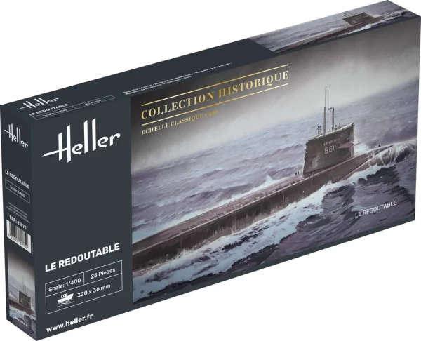 U-Boot S/M Redoutable - 1/400 Scale (Heller 81075)