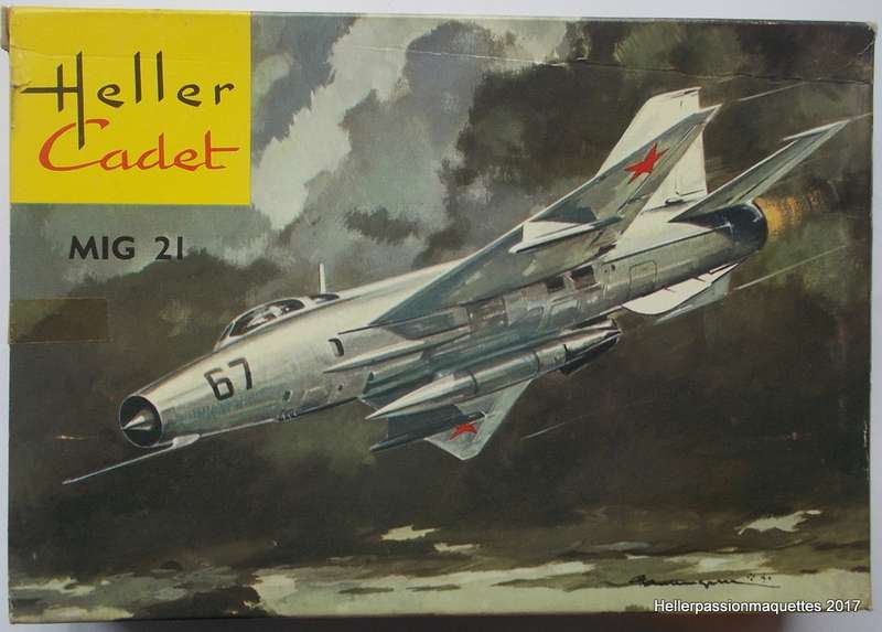 Mig 21 - 1/100 Scale (Heller)(HELL023)(TH2396)