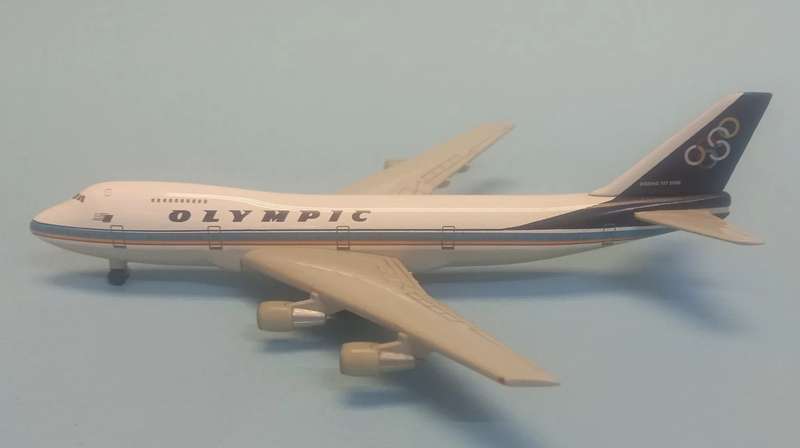 Boeing 747-200B Olympic Airways - 1/500 Scale (Herpa)(HW502405)(PW0017)