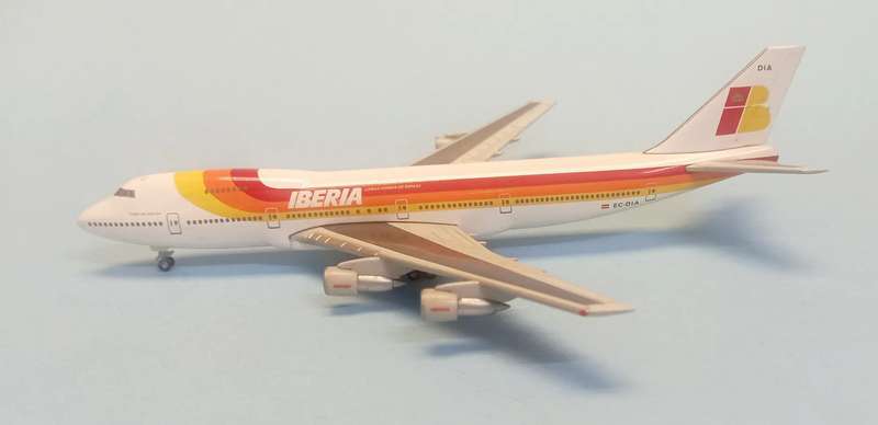 Boeing 747-200 Iberia - 1/500 Scale (Herpa)(HW502696)(PW0053)