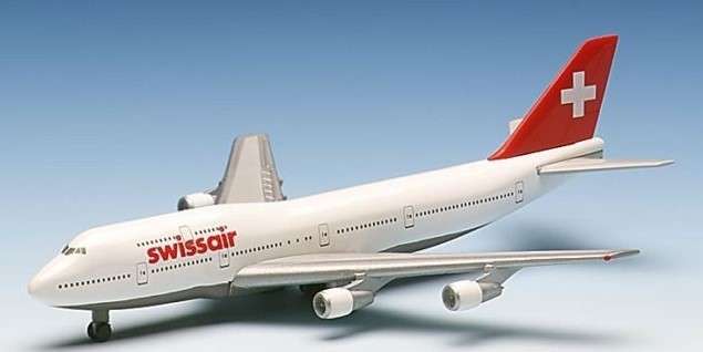 Boeing 747-357 Swissair - 1/500 Scale (HW503907)(TAS007169)