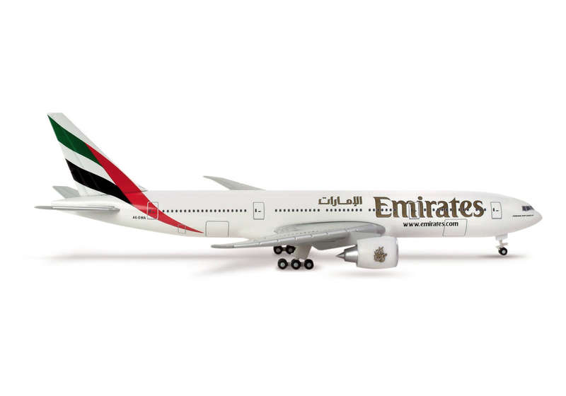 Boeing 777-200 Emirates - 1/500 Scale (Herpa 506878)