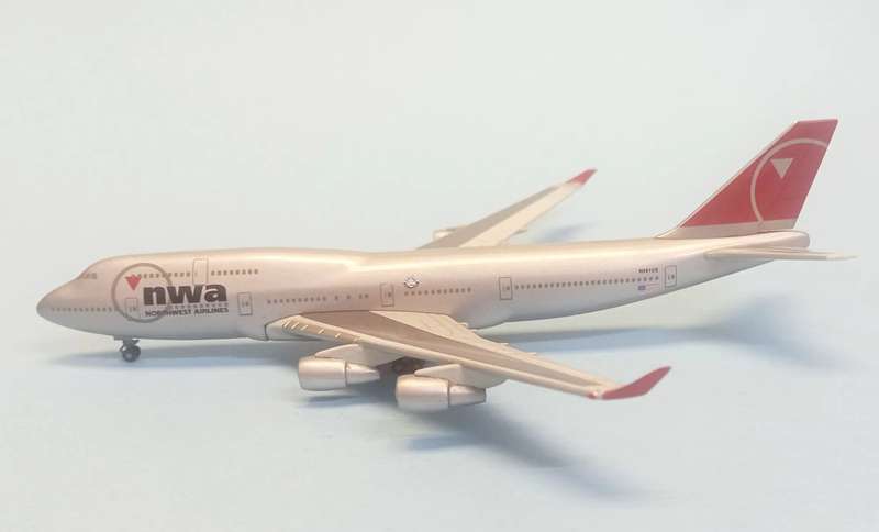 Boeing 747-400 Northwest Airlines - 1/500 Scale (Herpa)(HW510936)(PW0045)
