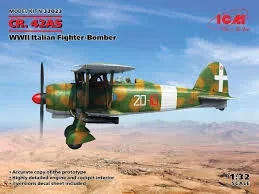 CR.42AS WWII Italian Air Force (ICM 32023)