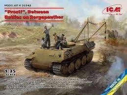 Prost - Between Battles - soldiers on Bergepanzer - 1/35 Scale (ICM 35343)