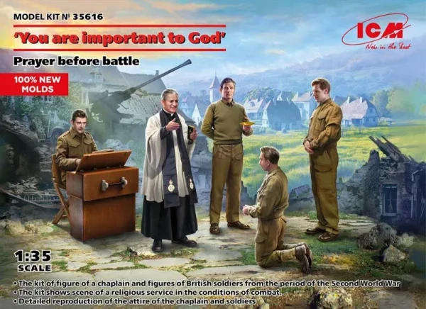 Prayer before Battle - 1/35 Scale (ICM 35616)