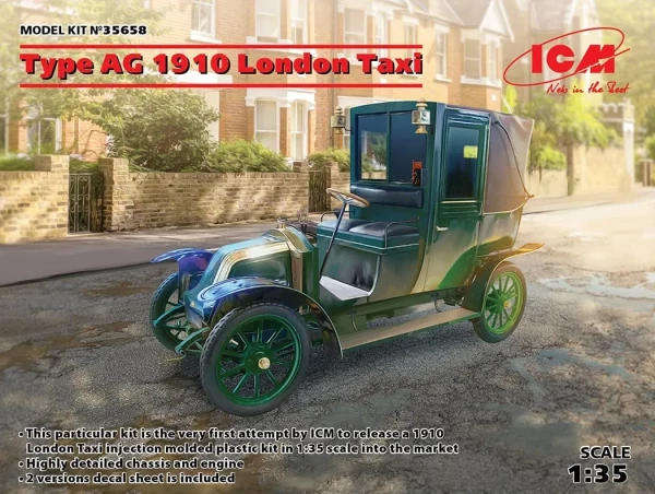 Type  AF London Taxi - 1/35 Scale (ICM 35658)