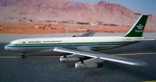 Boeing 707-320 Saudia - 1/500 Scale (Inflight 500)(IF5707003)