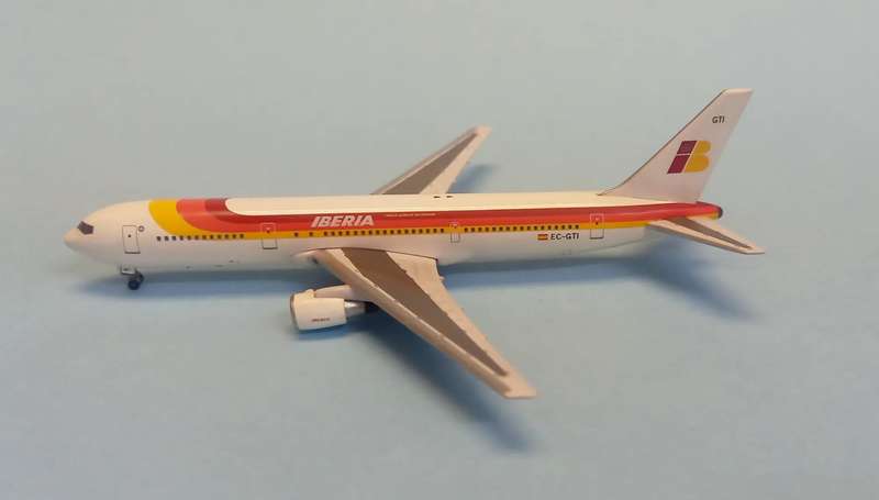 Boeing 767-300 Iberia - 1/500 Scale (Inflight 500)(IF5763003)(PW1004)
