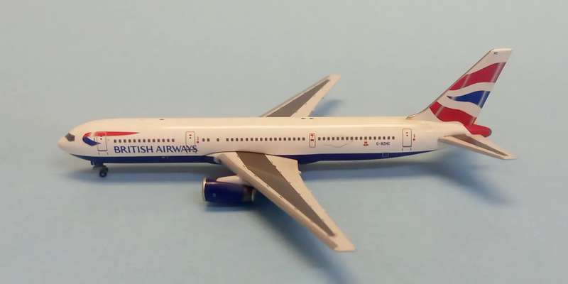 Boeing 767-300 British Airways - 1/500 Scale (Inflight 500)(IF5763007)(PW1001)