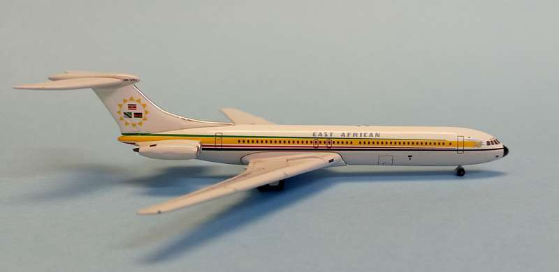 Vickers Super VC-10 East African Airways - 1/500 Scale (Inflight 500)(IF5SUVC002)(TAS017022)