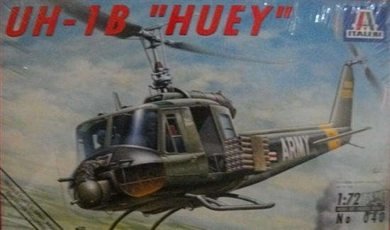 UH-1B Huey - 1/72 Scale (Italeri 040)