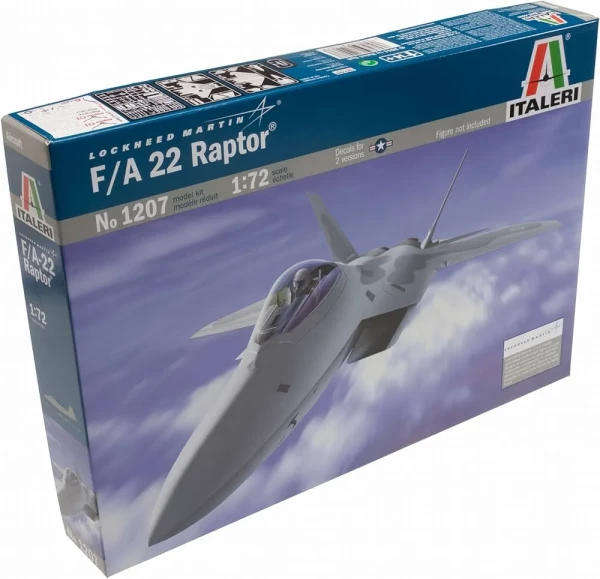 F-22 Raptor - 1/72 Scale (Italeri 1207)