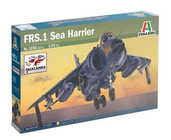 Sea Harrier FRS.1 - 1/72 Scale (Italeri 1236)