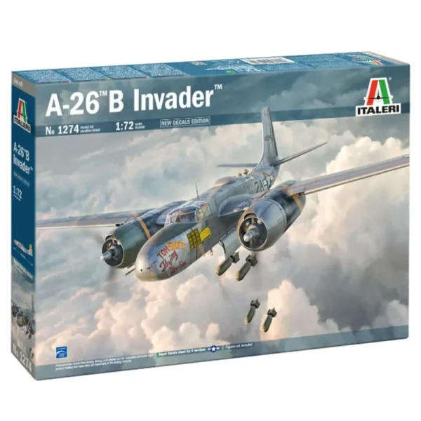 A-26 A/B Invader - 1/72 Scale (Italeri 1274)