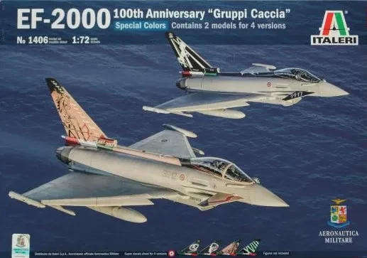 Eurofighter EF-2000 - 1/72 Scale (Italeri 1406)