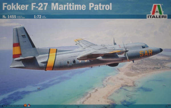 Fokker F.27 Maritime Patrol - 1/72 Scale (Italeri 1455)