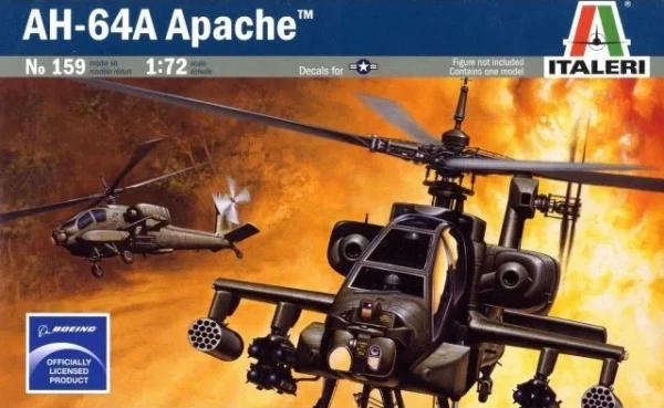AH-64 Apache - 1/72 Scale (Italeri 145)