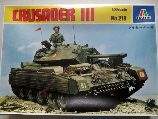 Crusader III - 1/35 Scale (Italeri)(IT219)(ON0246)