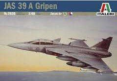 SAAB JAS39A Gripen - 1/48 Scale (Italeri 2638)