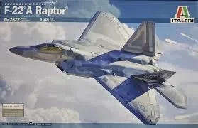 Lockheed Martin F-22A Raptor - 1/48 Scale (Italeri 2822)