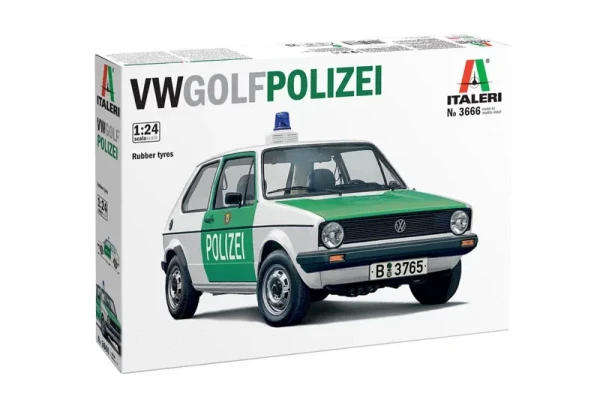VW Golf "Polizei" -1/24 Scale (Italeri 3666)